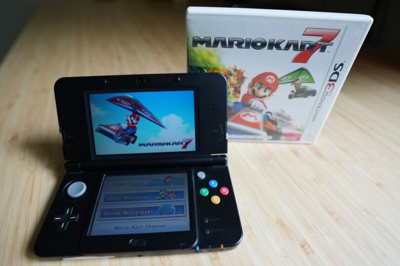 Mario Kart 7 on a New Nintendo 3DS